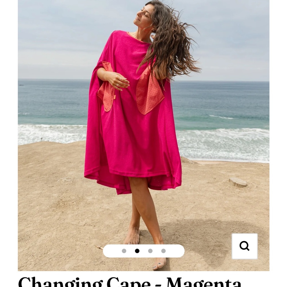 Seea Rust Orange Womens Changing Cape